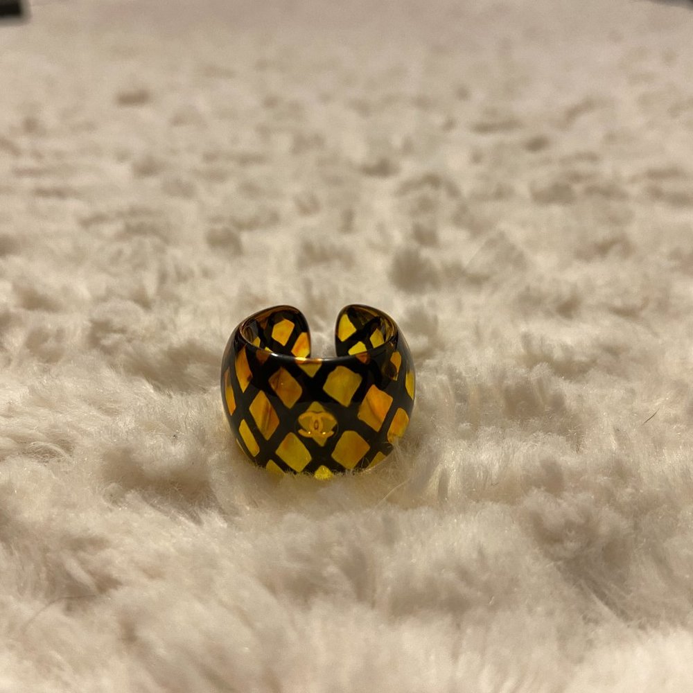 Chanel Authentic Resin Ring